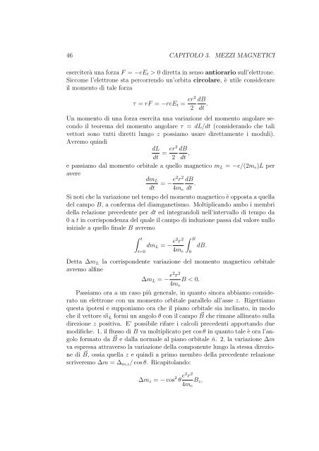 Dispense del corso di Elementi di Fisica della Materia - Skuola.net