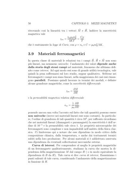 Dispense del corso di Elementi di Fisica della Materia - Skuola.net