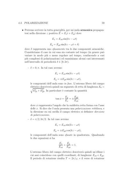 Dispense del corso di Elementi di Fisica della Materia - Skuola.net