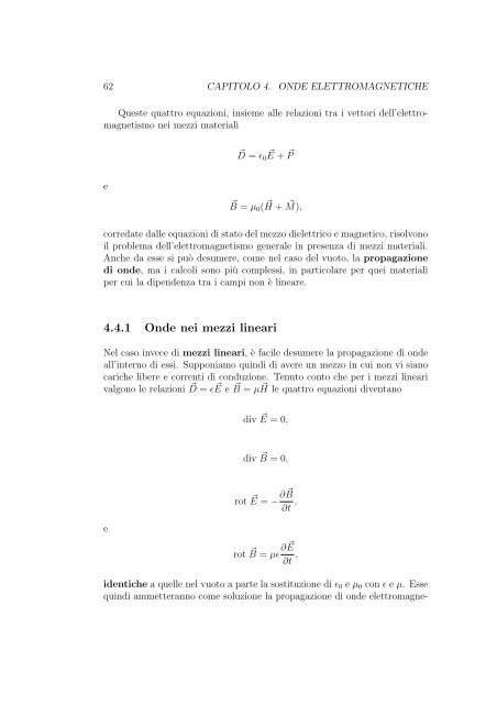 Dispense del corso di Elementi di Fisica della Materia - Skuola.net