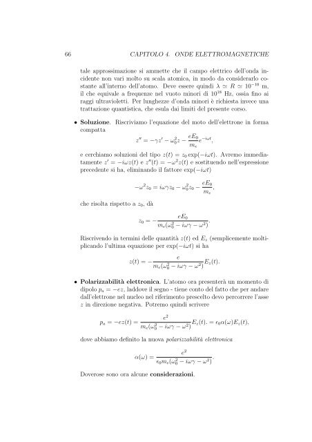 Dispense del corso di Elementi di Fisica della Materia - Skuola.net