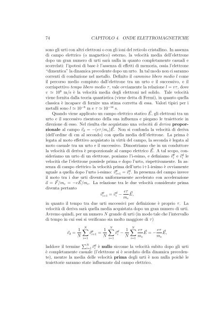 Dispense del corso di Elementi di Fisica della Materia - Skuola.net