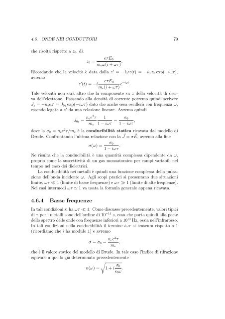 Dispense del corso di Elementi di Fisica della Materia - Skuola.net