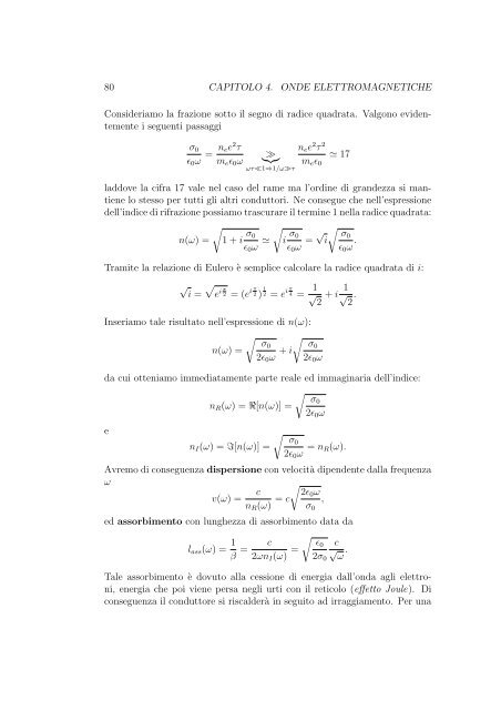 Dispense del corso di Elementi di Fisica della Materia - Skuola.net