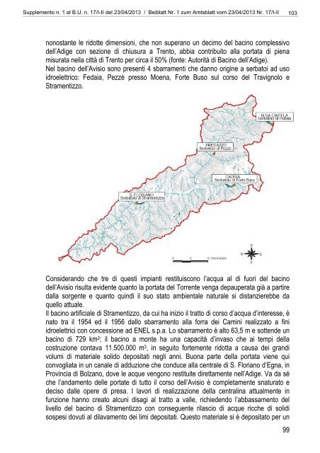 [84117] Supplemento n. 1 al Bollettino n. 17 del 23/04/2013