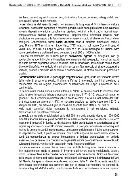 [84117] Supplemento n. 1 al Bollettino n. 17 del 23/04/2013