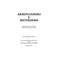 Arminianismo e Metodismo – José Goncalves Salvador
