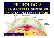 Petrologia del Mantello e dei Fusi Primari - UpperMantle.com