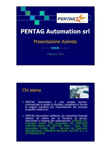 PENTAG Automation srl