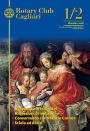Cover rivista dic 08 - Rotary Club Cagliari