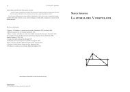 La storia del V postulato - Pagina del prof M. Savarese - Altervista