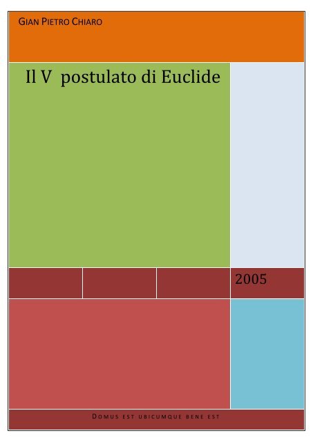 Il V postulato di Euclide - IIS-Newton