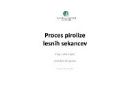 Proces pirolize lesnih sekancev - Wood Heat Solutions