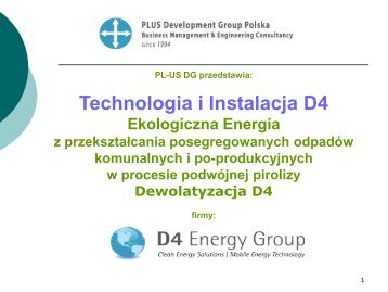 Technologia i instalacje D4
