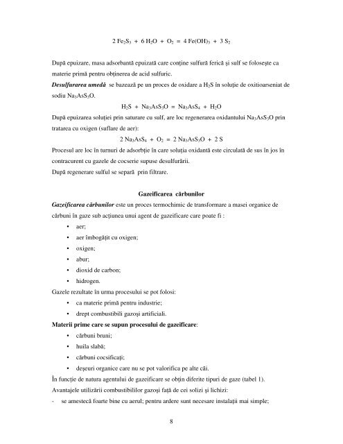 1 Chimie tehnologica II CUPRINS - UBM :: Departamentul de ...