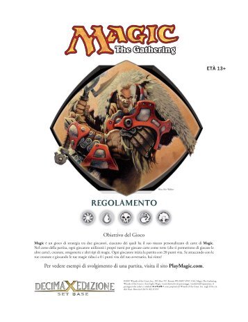 Rulebook Decima Edizione - Regolamento base (pdf) - Wizards