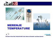 MERENJE TEMPERATURE - Univerzitet u Novom Sadu