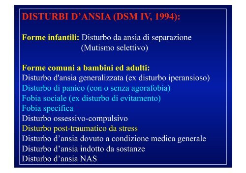 Il disturbo da deficit di attenzione ed iperattività (ADHD): comorbidità ...