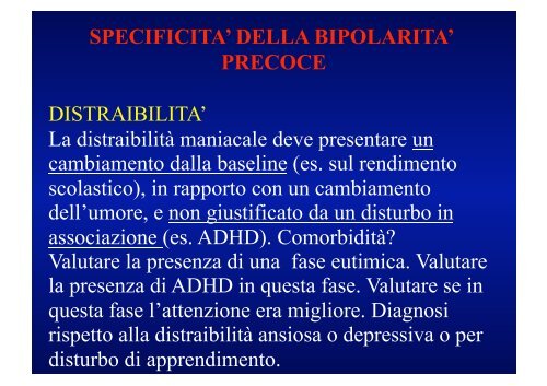 Il disturbo da deficit di attenzione ed iperattività (ADHD): comorbidità ...