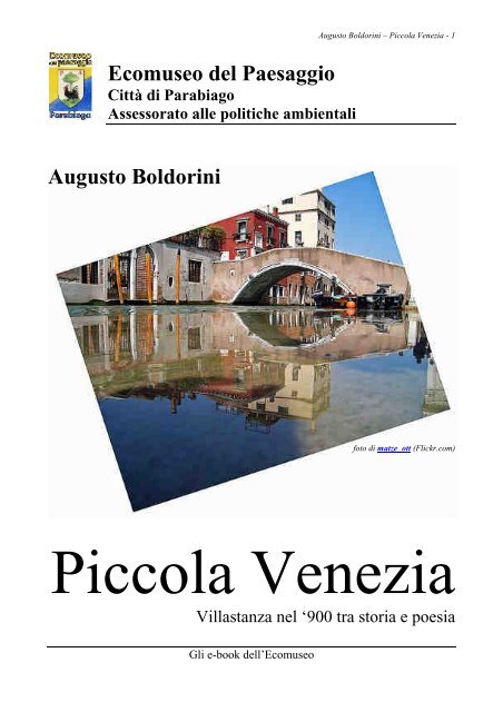 Piccola Venezia - Ecomuseo e Agenda 21 Parabiago