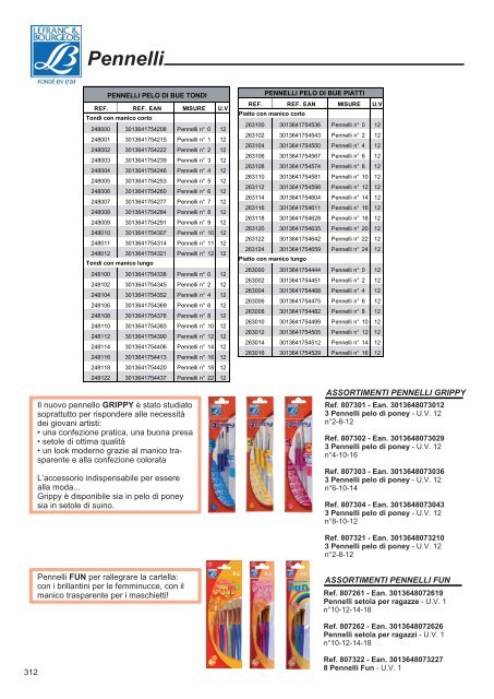 LEFRANC & BOURGEOIS DIDATTICA - Colorisottini.It