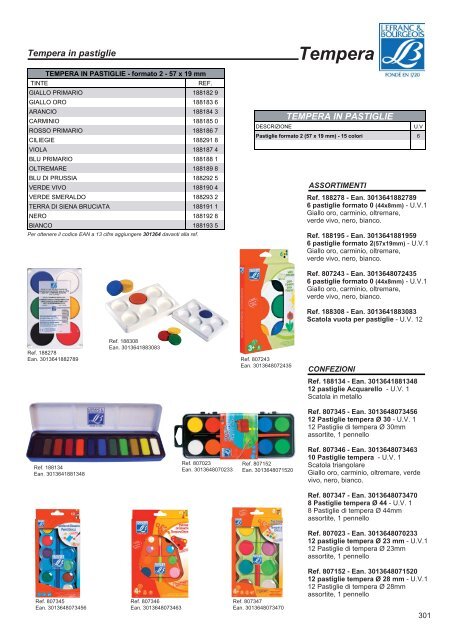 LEFRANC & BOURGEOIS DIDATTICA - Colorisottini.It