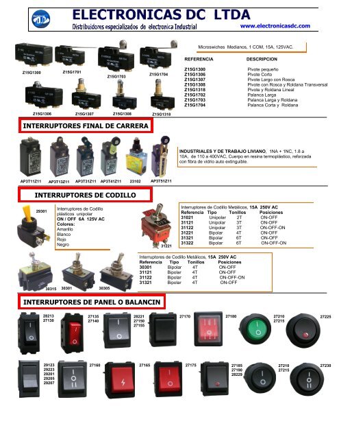 catálogo de productos - DC Importaciones