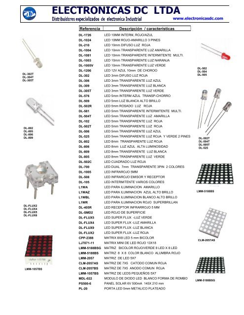 catálogo de productos - DC Importaciones