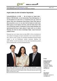 Pressetext als PDF - Angela Liedler GmbH