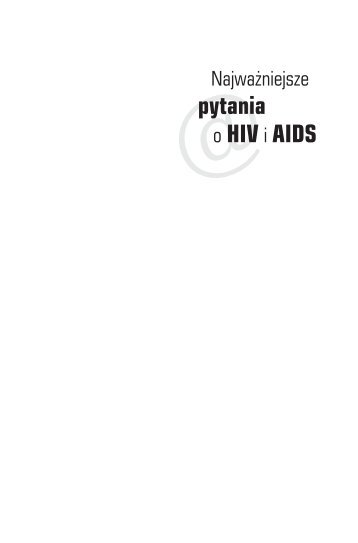 Broszura do pobrania (843 kB) - Krajowe Centrum ds. AIDS