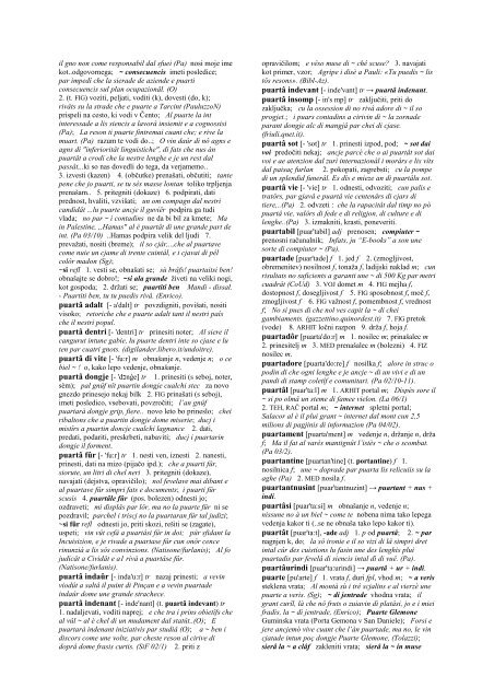 Furlansko-slovenski slovar 4. del