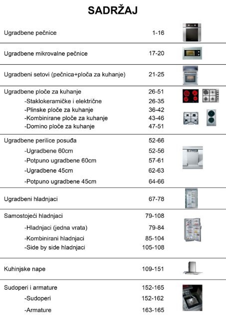 bijela tehnika - PDF - Lončar interijeri
