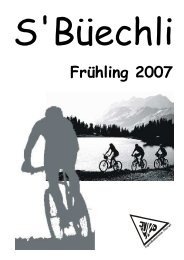 S'Büechli Frühling 2007