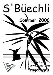 S'Büechli Sommer 2006