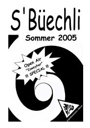 S'Büechli Sommer 2005