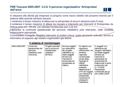 La continuità assistenziale ospedale-territorio - Agenzia Regionale ...