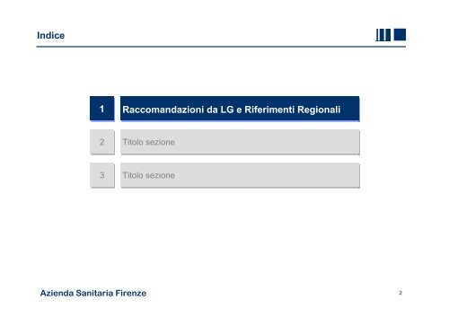 La continuità assistenziale ospedale-territorio - Agenzia Regionale ...