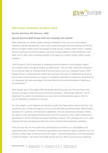 Press text as PDF File - Angela Liedler GmbH