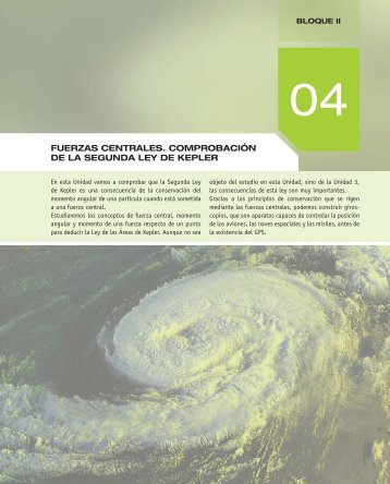 FUERZAS CENTRALES. COMPROBACIÓN DE LA ... - McGraw-Hill