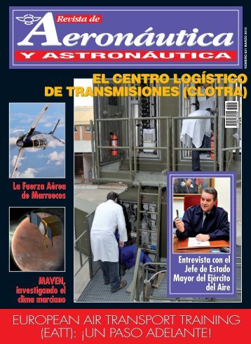 revista aeronáutica y astronáutica 821 marzo 2013 - Portal de ...