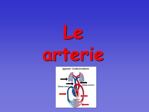 le arterie - CRI Legnano