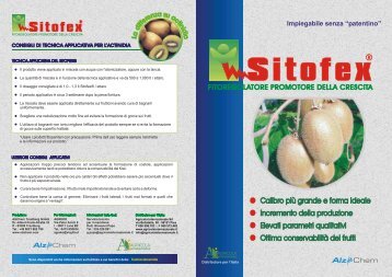 Sitofex kiwi - Agricola Internazionale
