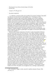 Frammenti da una lettura fenomenologica di Goethe - La Psicanalisi ...