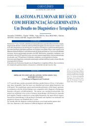 blastoma pulmonar bifásico com diferenciação germinativa