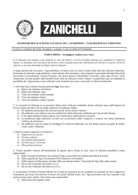 Prova regionale triennio 2013.pdf - Liceo Scientifico Galileo Galilei ...