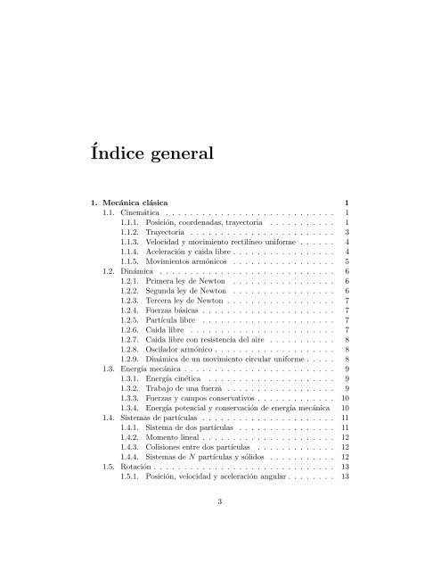 Notas de F´ısica General Cursos propedeúticos INAOE