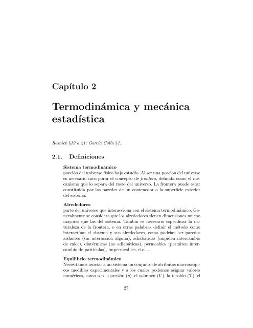 Notas de F´ısica General Cursos propedeúticos INAOE