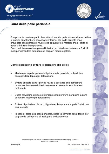 un irritazione della pelle