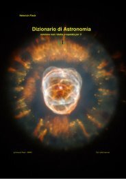 Dizionario di Astronomia