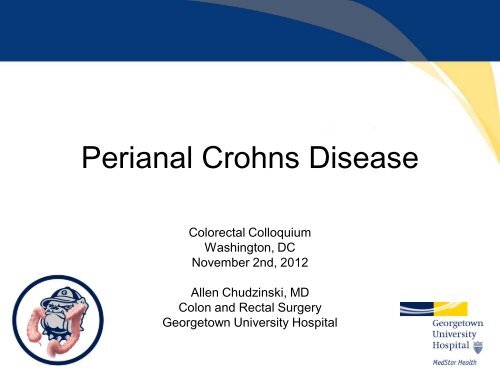 Perianal Crohn's Disease - Washington Hospital Center